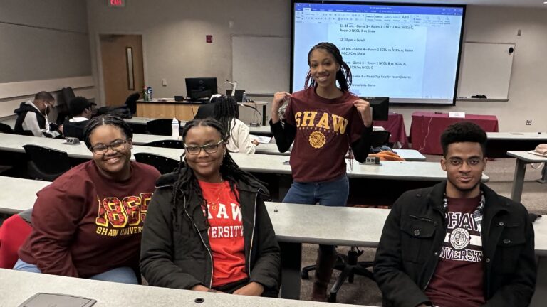 ShawU Advances to National Qualifying Tournament