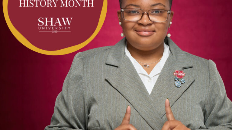 Zaid Steele ’24 on voting and the ShawU experience