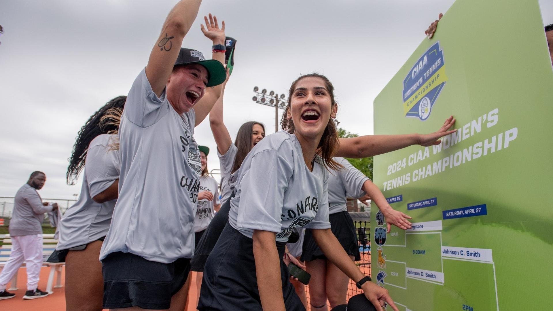 Lady Bears Continue To Dominate CIAA in Tennis
