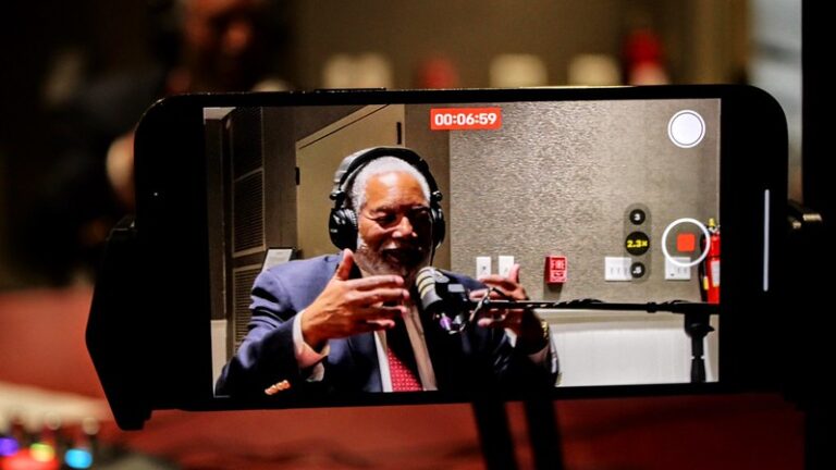 Shaw University’s ‘The Bear Cave Podcast’ Hosts Forbes Lecture Discussion