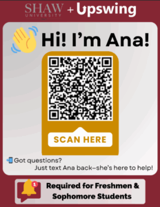 QR code for Ana Text Messaging System