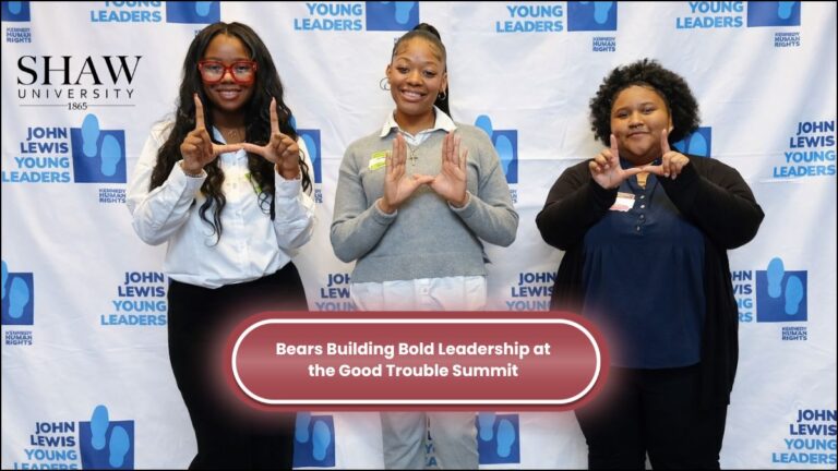 Bears Building Bold Leadership at the Good Trouble Summit