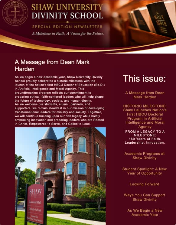 Fall 2026 Special Edition Newsletter